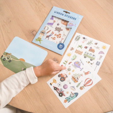 LITTLE DUTCH. Επαναχρησιμοποιούμενα αυτοκόλλητα Jim & Friends