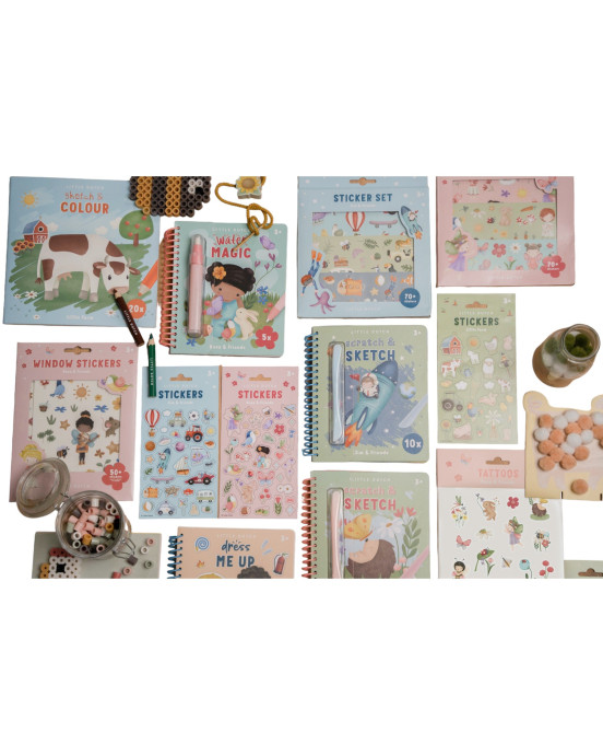 LITTLE DUTCH. Σετ με αυτοκόλλητα Jim & Friends