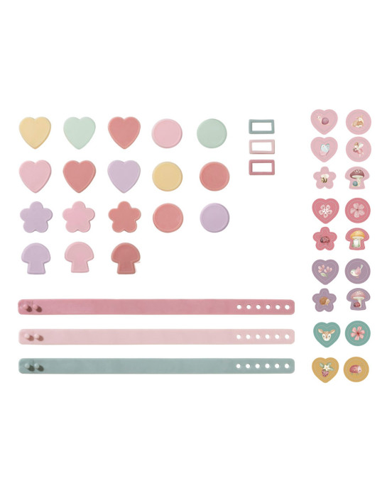 LITTLE DUTCH. Σετ βραχιολάκια με σύμβολα Fairy Garden