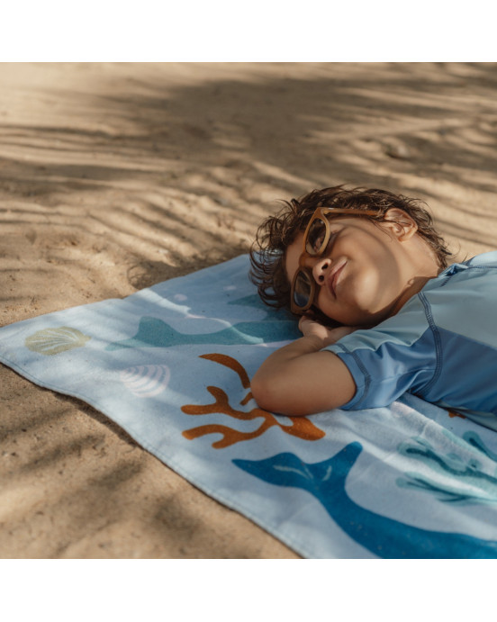LITTLE DUTCH. Πετσέτα θαλάσσης Ocean Dreams Μπλε
