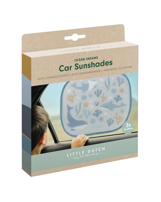 LITTLE DUTCH. Ηλιοπροστασία αυτοκινήτου Ocean Dreams Μπλε