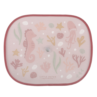 LITTLE DUTCH. Ηλιοπροστασία αυτοκινήτου Ocean Dreams Ροζ