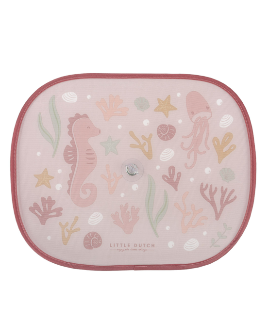 LITTLE DUTCH. Ηλιοπροστασία αυτοκινήτου Ocean Dreams Ροζ