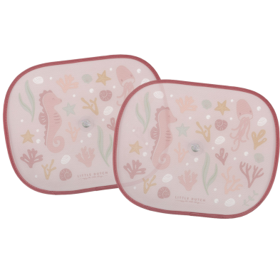LITTLE DUTCH. Ηλιοπροστασία αυτοκινήτου Ocean Dreams Ροζ