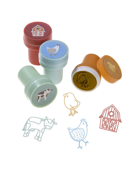 LITTLE DUTCH. Σετ σφραγίδες Little Farm