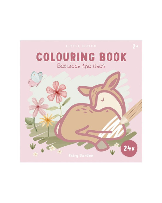 LITTLE DUTCH. Βιβλίο ζωγραφικής Fairy Garden