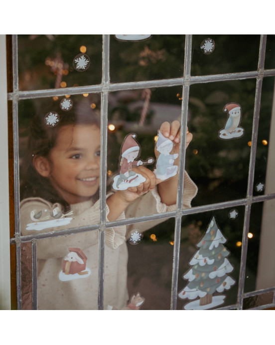 LITTLE DUTCH. Αυτοκόλλητα παραθύρου Christmas