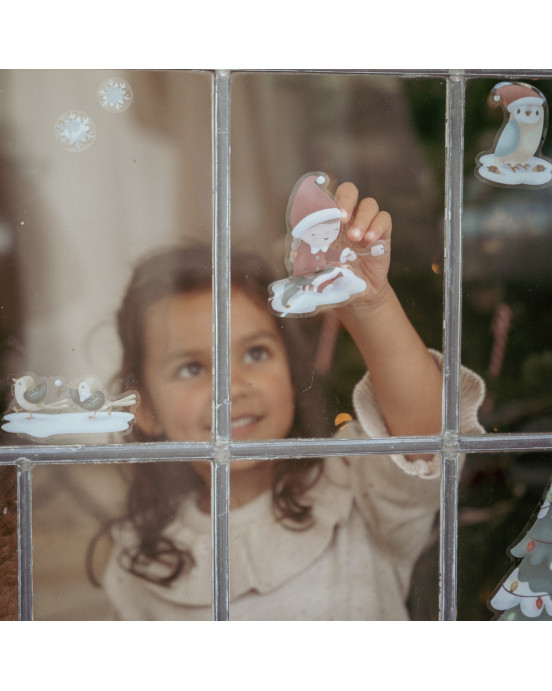 LITTLE DUTCH. Αυτοκόλλητα παραθύρου Christmas