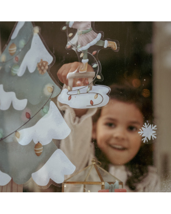 LITTLE DUTCH. Αυτοκόλλητα παραθύρου Christmas Tree