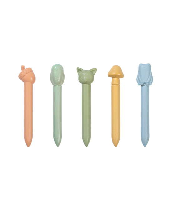 LITTLE DUTCH. Κηρομπογιές Forest Friends