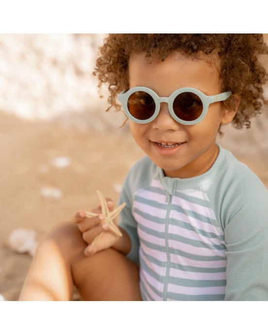 LITTLE DUTCH. Παιδικά γυαλιά ηλίου στρογγυλά Sea Green