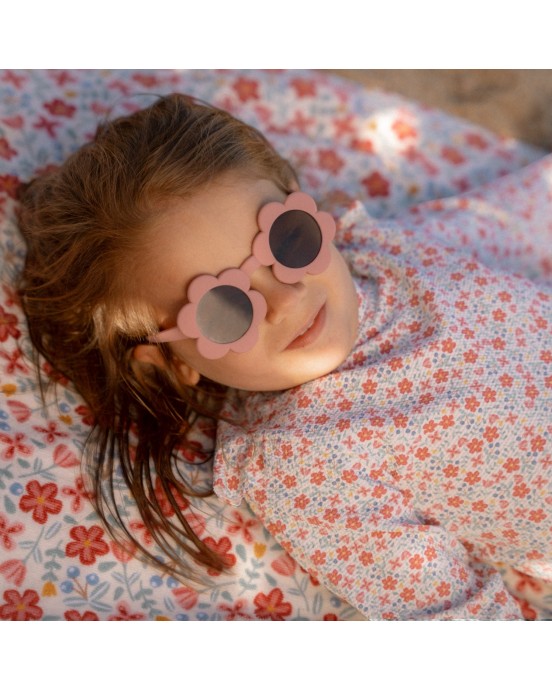 LITTLE DUTCH. Παιδικά γυαλιά ηλίου Flower Pink
