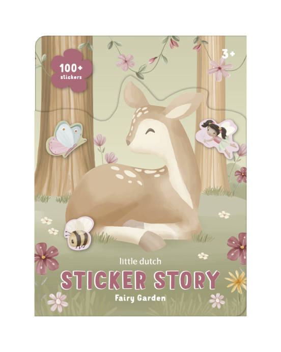 LITTLE DUTCH. Σετ με αυτοκόλλητα Fairy Garden