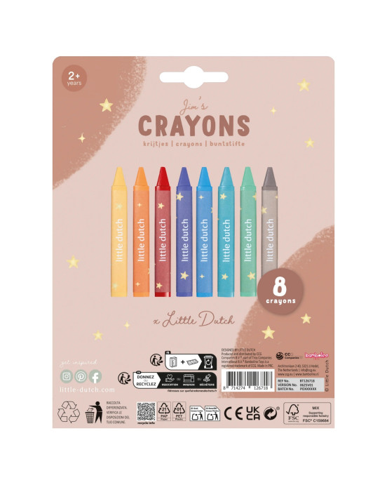 LITTLE DUTCH. Κηρομπογιές Jim