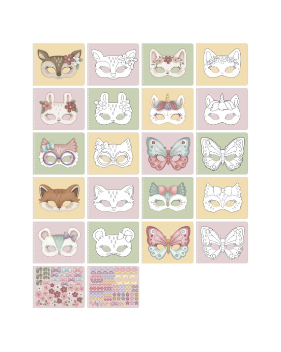 LITTLE DUTCH. Βιβλίο κατασκευών με παιδικό ψαλίδι Rosa