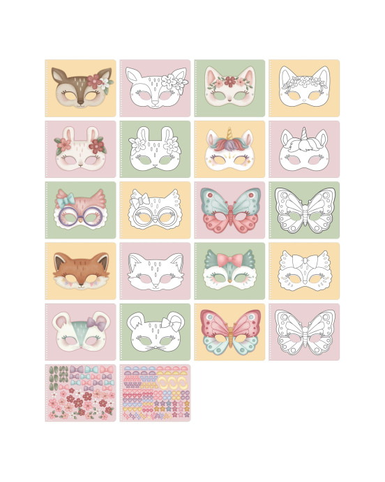 LITTLE DUTCH. Μεγάλο σετ ζωγραφικής - κατασκευών σε κουτί Rosa