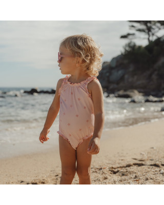 LITTLE DUTCH. Παιδικά γυαλιά ηλίου UV 400 Shell Mermaid Pink