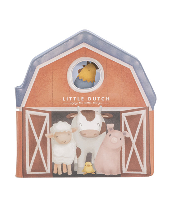 LITTLE DUTCH. Βιβλιαράκι μπάνιου Little Farm