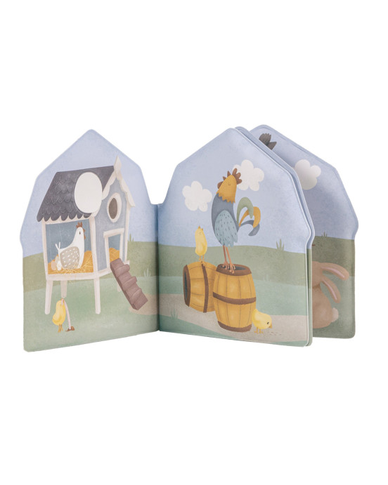 LITTLE DUTCH. Βιβλιαράκι μπάνιου Little Farm