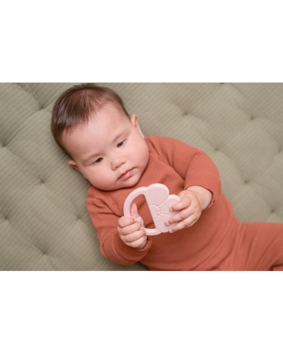 LITTLE DUTCH. Μασητικό σιλικόνης Λουλουδάκι