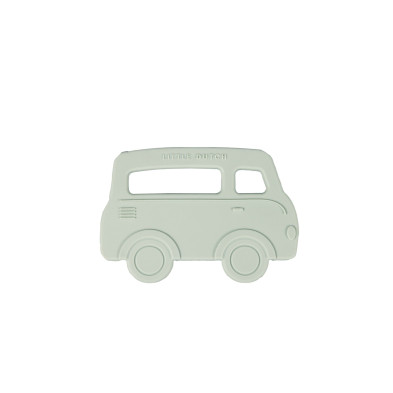 LITTLE DUTCH. Μασητικό σιλικόνης Λεωφορειάκι