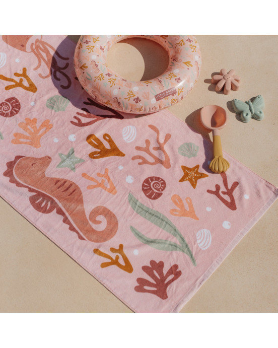 LITTLE DUTCH. Παιδικό σωσίβιο κολύμβησης Ocean Dreams Ροζ