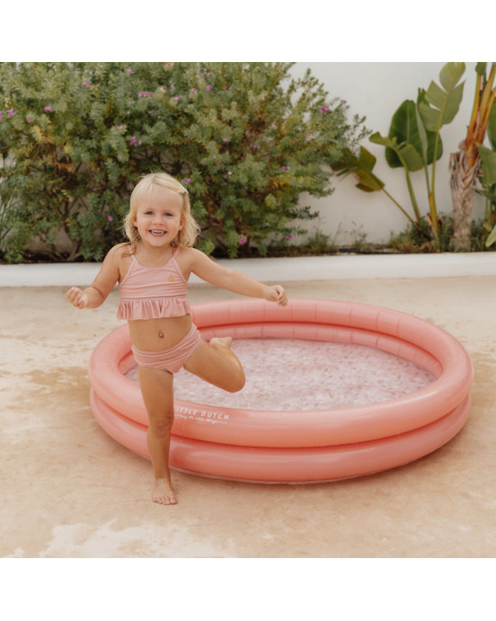 LITTLE DUTCH. Φουσκωτή πισίνα Ocean Dreams Ροζ 150 εκ.