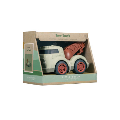LITTLE DUTCH. Φορτηγάκι με ρυμουλκό Fresh Greens 17 εκ.