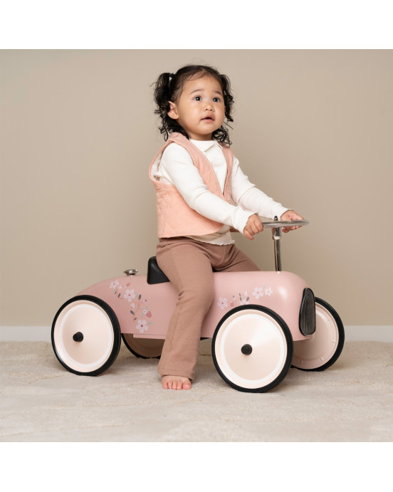 LITTLE DUTCH. Αυτοκίνητο Retro Ride-on Ροζ