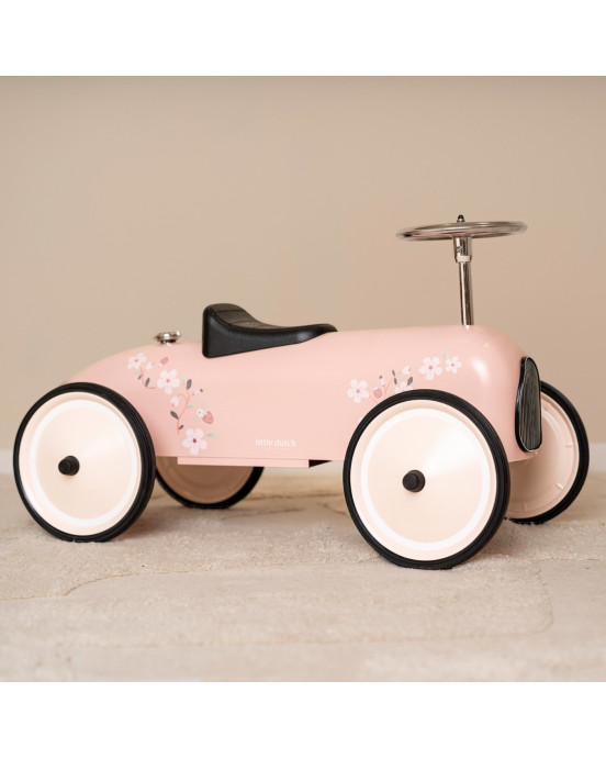 LITTLE DUTCH. Αυτοκίνητο Retro Ride-on Ροζ