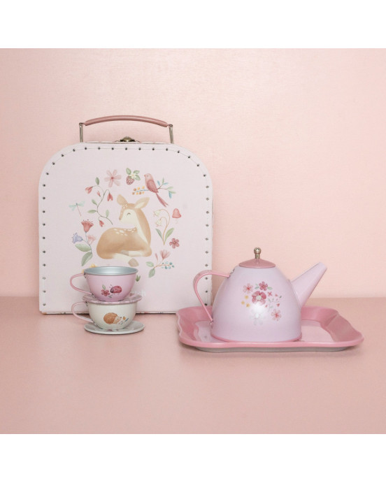 LITTLE DUTCH. Σετ τσαγιού σε βαλιτσάκι Fairy Garden