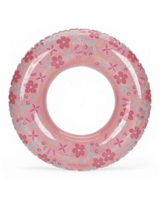 LITTLE DUTCH. Παιδικό σωσίβιο κολύμβησης Pink Flowers