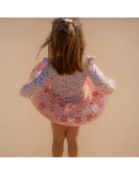 LITTLE DUTCH. Παιδικό σωσίβιο κολύμβησης Pink Flowers