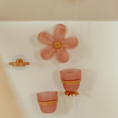 LITTLE DUTCH. Παιχνίδι μπάνιου με κυπελάκια και λουλούδι