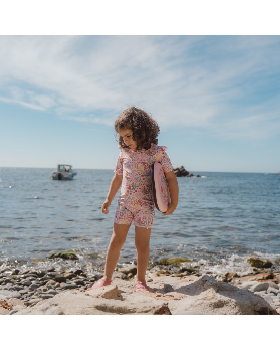 LITTLE DUTCH. Σανίδα κολύμβησης Dreamy Mermaid Ροζ