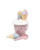 LITTLE DUTCH. Σετ κουβαδάκια παραλίας Ice Cream Dreamy Mermaid Ροζ