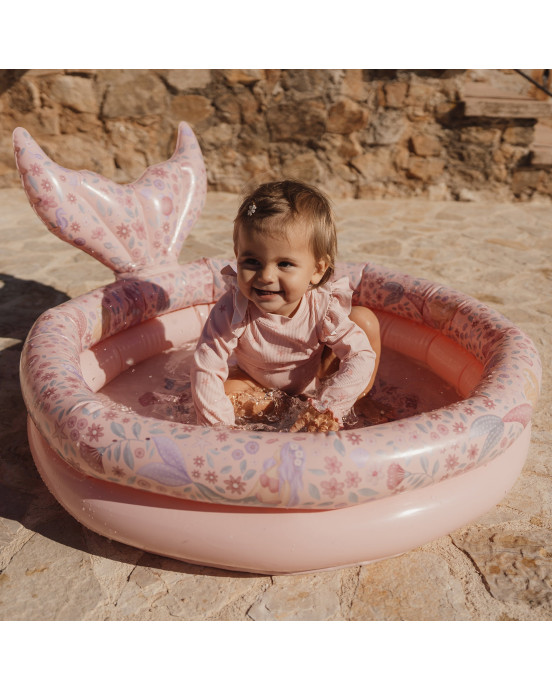 LITTLE DUTCH. Φουσκωτή πισίνα με ουρά γοργόνας Dreamy Mermaid 80εκ.