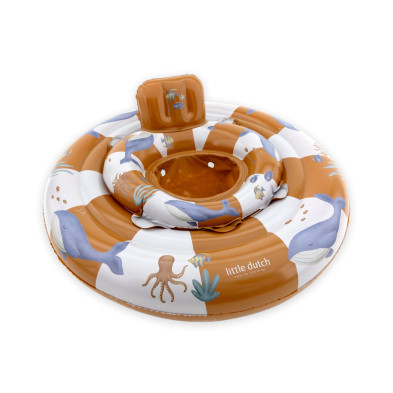 LITTLE DUTCH. Βρεφικό σωσίβιο Ocean World Μπλε