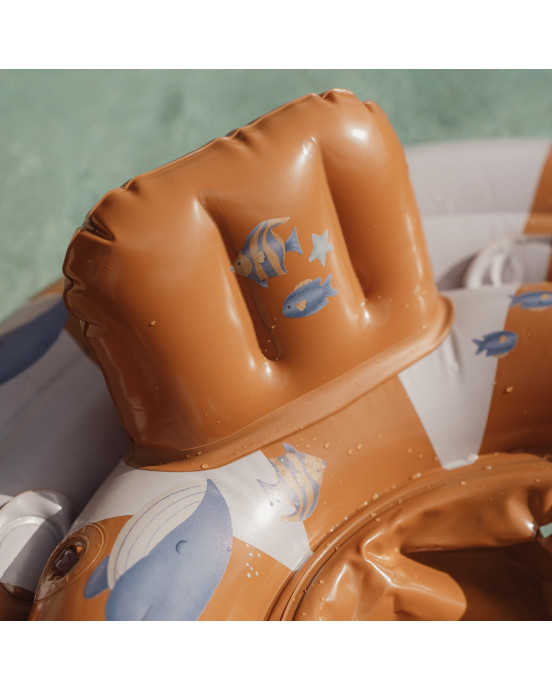 LITTLE DUTCH. Βρεφικό σωσίβιο Ocean World Μπλε