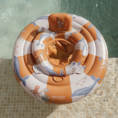 LITTLE DUTCH. Βρεφικό σωσίβιο Ocean World Μπλε