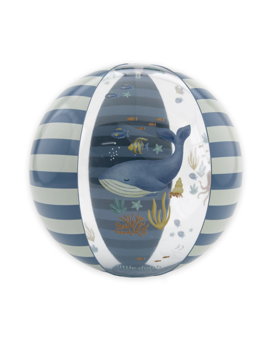 LITTLE DUTCH. Μπάλα παραλίας Ocean World Μπλε (35 εκ.)
