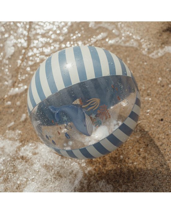 LITTLE DUTCH. Μπάλα παραλίας Ocean World Μπλε (35 εκ.)
