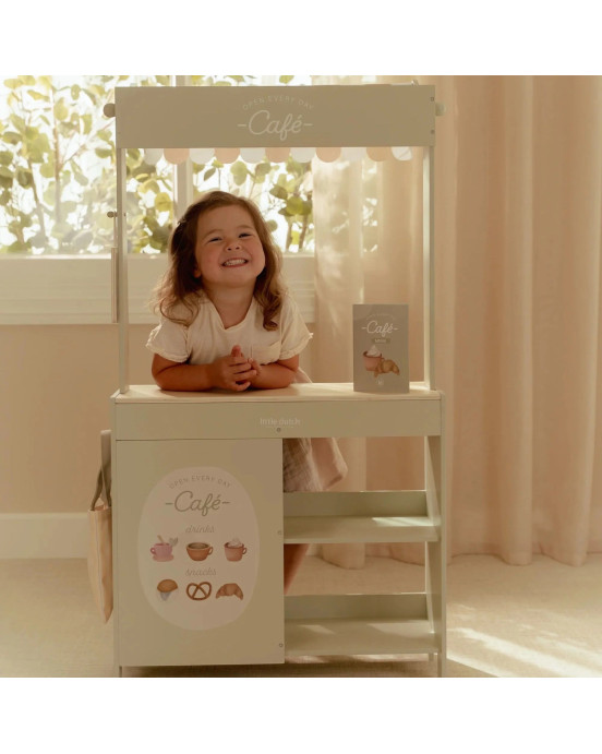 LITTLE DUTCH. Ξύλινος πάγκος αγοράς FSC