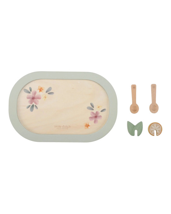 LITTLE DUTCH. Ξύλινο σετ τσαγιού FSC