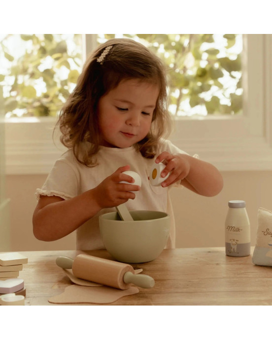 LITTLE DUTCH. Ξύλινο σετ ζαχαροπλαστικής FSC