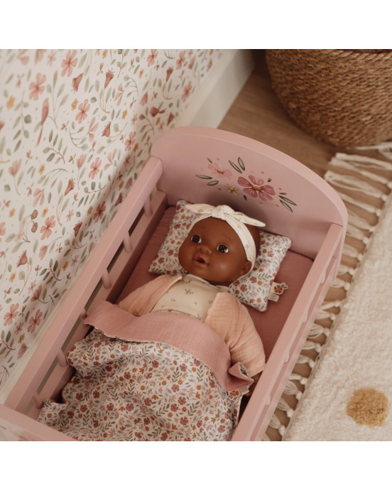 LITTLE DUTCH. Ξύλινο κρεβατάκι για κούκλες FSC