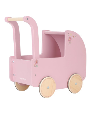 LITTLE DUTCH. Ξύλινο βρεφικό καρότσι για κούκλες FSC