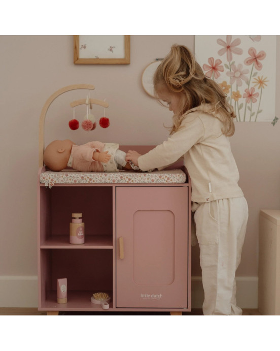 LITTLE DUTCH. Ξύλινη αλλαξιέρα για κούκλες FSC