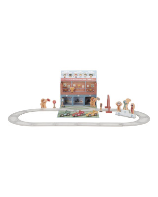 LITTLE DUTCH. Βαλιτσάκι παιχνιδιού με πίστα αγώνων FSC