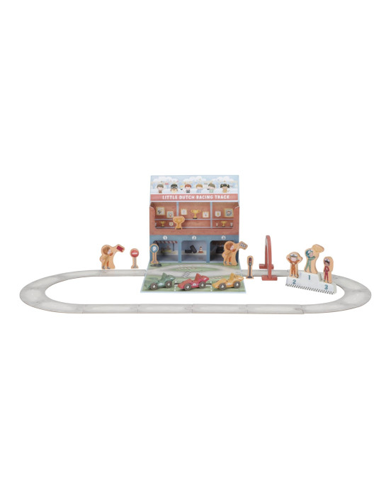 LITTLE DUTCH. Βαλιτσάκι παιχνιδιού με πίστα αγώνων FSC
